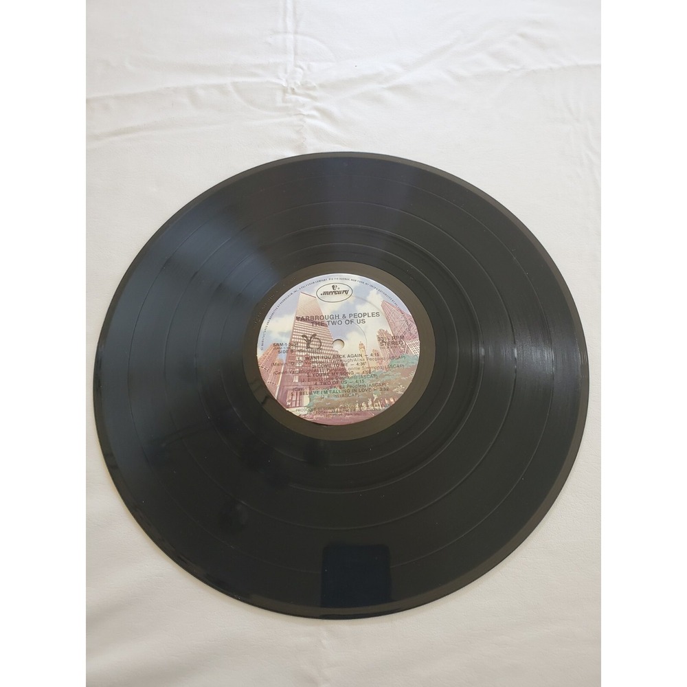 Yarbrough &‎ Peoples - The Two Of Us - Mercury, Mercury - SRM-1-3834 VG+ Tested - Picture 9 of 10